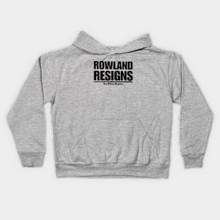 Rowland Resigns Kids Hoodie